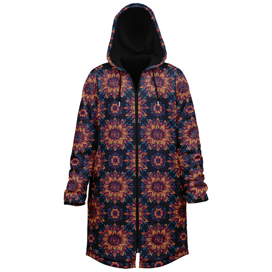 Aurora Bloom Zip Cloak