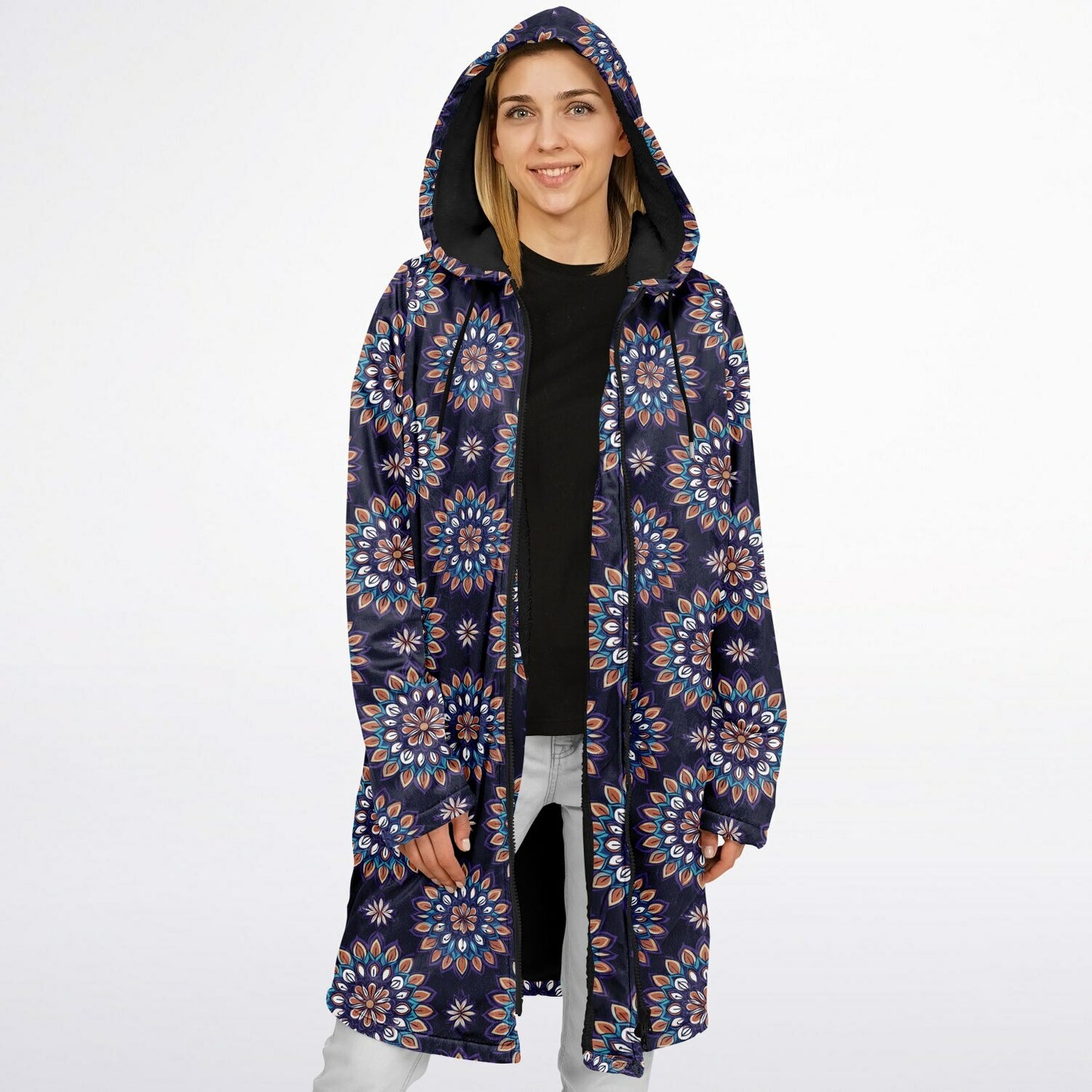 Vivid Horizon Zip Cloak